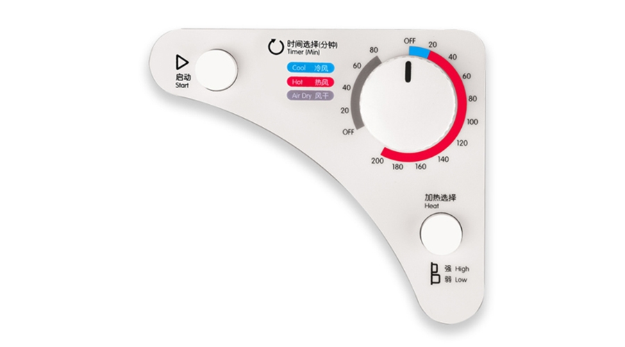 如何正確使用家用衣物烘干機的機械式控制面板